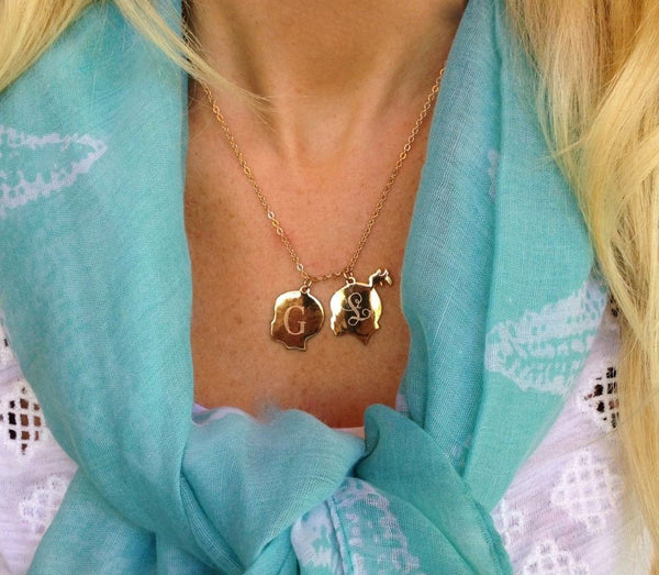 Silhouette Charm Necklace