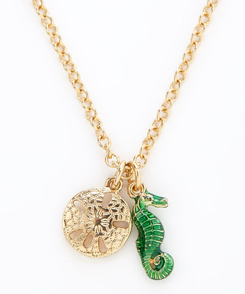 Seahorse Charm Necklace